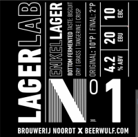 Пиво Noordt LagerLab No.1 || Enkel Lager