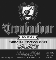 Пиво Troubadour Magma Special Edition 2013 Galaxy