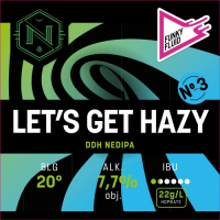 Пиво LET'S GET HAZY No. 3 Пиво LET'S GET HAZY No. 3