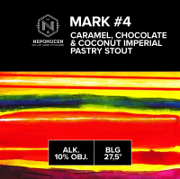 Пиво MARK #4 - Caramel, Chocolate & Coconut