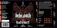 Пиво Behemoth Bafomet Sherry Pedro Ximenez BA