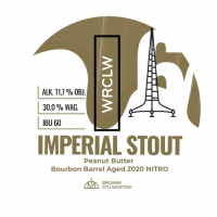 Пиво WRCLW Imperial Stout Peanut Butter Bourbon BA Nitro (2020) Пиво WRCLW Imperial Stout Peanut Butter Bourbon BA Nitro (2020)
