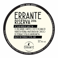 Пиво Errante Riserva 2016 Пиво Errante Riserva 2016