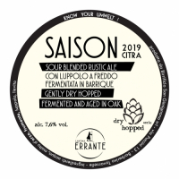 Пиво Saison Blended 2019 - Dry Hopped Citra