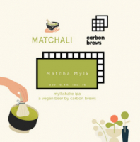Пиво Carbon Brews Matcha Mylk Пиво Carbon Brews Matcha Mylk