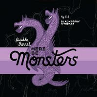 Пиво Double Barrel Here Be Monsters (2021 Blackberry Whiskey)