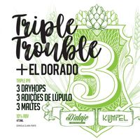 Пиво Triple Trouble + El Dorado (D'alaje + Kumpel) Пиво Triple Trouble + El Dorado (D'alaje + Kumpel)