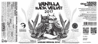 Пиво Vanilla Black Velvet (2017)