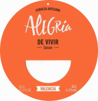 Пиво Alegría De Vivir