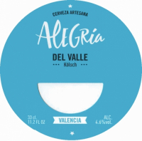 Пиво Alegría Del Valle Пиво Alegría Del Valle