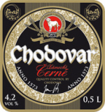 Пиво Zámecké Černé