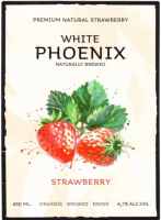 Пиво White Phoenix Strawberry Пиво White Phoenix Strawberry