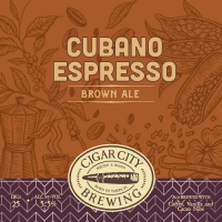 Пиво Cubano-style Espresso Brown Ale Пиво Cubano-style Espresso Brown Ale