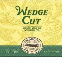 Пиво Wedge Cut Пиво Wedge Cut