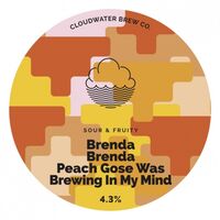 Пиво Brenda Brenda Peach Gose Was Brewing In My Mind Пиво Brenda Brenda Peach Gose Was Brewing In My Mind