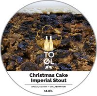 Пиво Christmas Cake Imperial Stout - Special Edition - Collaboration Пиво Christmas Cake Imperial Stout - Special Edition - Collaboration