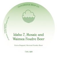 Пиво Idaho 7, Mosaic And Waimea Foudre Beer Пиво Idaho 7, Mosaic And Waimea Foudre Beer