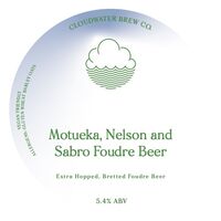 Пиво Motueka, Nelson & Sabro Foudre Beer Пиво Motueka, Nelson & Sabro Foudre Beer