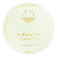 Пиво My Poems Are  Not Poems Пиво My Poems Are  Not Poems