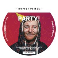 Пиво PARTY! Hopfenweisse 7th Birthday Пиво PARTY! Hopfenweisse 7th Birthday
