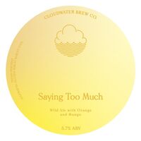 Пиво Saying Too Much Пиво Saying Too Much