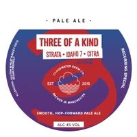 Пиво Three of A Kind (Strata, Idaho 7 & Citra) Пиво Three of A Kind (Strata, Idaho 7 & Citra)