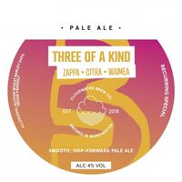 Пиво Three of A Kind (Zappa, Citra & Waimea) Пиво Three of A Kind (Zappa, Citra & Waimea)