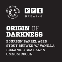 Пиво Origin of Darkness W/ Vanilla, Icelandic Sea Salt, & Omnom Cocoa Пиво Origin of Darkness W/ Vanilla, Icelandic Sea Salt, & Omnom Cocoa