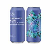 Пиво Smoothie Sour (w/ Peach, Blueberry, Banana & Granola) Пиво Smoothie Sour (w/ Peach, Blueberry, Banana & Granola)