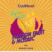 Пиво Gose Fresca: Passion Fruit & Mosaic
