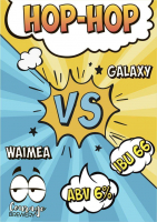 Пиво Hop-Hop (Galaxy+Waimea) Пиво Hop-Hop (Galaxy+Waimea)