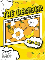 Пиво The Decider: Apricot, Peach, Pineapple, Banana Пиво The Decider: Apricot, Peach, Pineapple, Banana