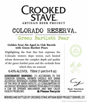 Пиво Colorado Reserva Green Bartlett Pear