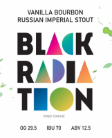 Пиво Black Radiation Vanilla Bourbon RIS