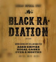 Пиво Black Radiation. Wood Series By Cellar Master. BA Chivas Regal 8 М.