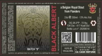 Пиво Black Albert 'Batch 0' (2020)