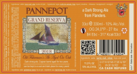 Пиво Pannepot Grand Reserva (2018) Пиво Pannepot Grand Reserva (2018)