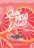 Пиво Qué Pasó Gose? Пиво Qué Pasó Gose?