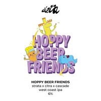 Пиво Hoppy Beer Friends: Strata X Citra X Cascade