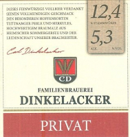 Пиво Dinkelacker Privat