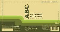 Пиво ABC (Anything But Citra) Пиво ABC (Anything But Citra)