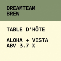 Пиво Table D’Hôte | Aloha + Vista Пиво Table D’Hôte | Aloha + Vista