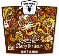 Пиво Slang Du Jour - Banana Coconut Cream Pie Пиво Slang Du Jour - Banana Coconut Cream Pie