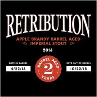 Пиво Apple Brandy Retribution (2 Years - 2016)