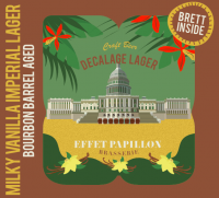 Пиво Decalage Lager - Milky Vanilla Imperial Lager Bourbon Barrel Aged w/ Brettanomyces Claussenii Пиво Decalage Lager - Milky Vanilla Imperial Lager Bourbon Barrel Aged w/ Brettanomyces Claussenii