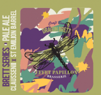 Пиво Dragon Brett - Brett Pale Ale - Claussenii X St Emilion Grand Cru Barrel Пиво Dragon Brett - Brett Pale Ale - Claussenii X St Emilion Grand Cru Barrel