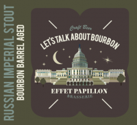Пиво Let's Talk About Bourbon - Russian Imperial Stout - Bourbon barrel aged Пиво Let's Talk About Bourbon - Russian Imperial Stout - Bourbon barrel aged