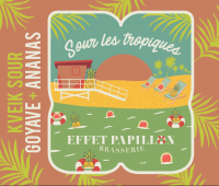 Пиво Sour Les Tropiques - Kveik Sour Goyave Ananas Пиво Sour Les Tropiques - Kveik Sour Goyave Ananas