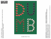 Пиво DUMB FRUIT 8 1/2 - RHUBARB, BLACKBERRY, SWEET CHERRY, COCONUT