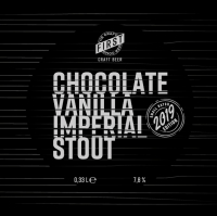 Пиво Chocolate Vanilla Imperial Stout 2019 Пиво Chocolate Vanilla Imperial Stout 2019